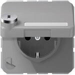 Jung SCHUKO-Steckdose 16A 250V CD 1520 NAKLSL GR CD1520NAKLSLGR