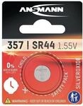 10 Stk. Ansmann Knopfzelle 1,55 V 133 mAh SR44 11,6x5,4mm 1 St./Bl. 1516-0011