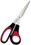 Wedo Schere 9768 21,0cm Edelstahl Softgriff schwarz/rot 172015290