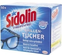 Sidolin Brillenputztuch 663429 50 St./Pack. 495002050
