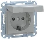 Merten SCHUKO-Steckdose alu MEG2310-0460