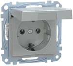 Merten SCHUKO-Steckdose alu MEG2414-0460