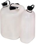 H&Uuml;nersdorff Kraftstoffdoppelkanister PROFI 5,5+3l natur HDPE L316xB145xH312mm