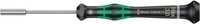 Wera Elektronikersteckschl&uuml;ssel 2069 Au&szlig;en-6-kant SW3mm Klingen-L.60mm rd.