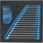 Gedore Werkzeugmodul 1500 CT2-7 25-tlg.2/3-Modul Ringmaul-/Stiftschl&uuml;ssel