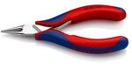 Knipex Elektronik-Greifzange Gesamt-L.115mm rundspitze Backen Form 3