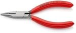 Knipex Flachrundzange L.125mm flach/rund ger.pol.Ku.-&Uuml;berzug Knipex-Werk