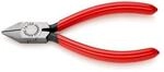 Knipex Seitenschneider L.125mm Form 8 Facette ja,kl.Kopf pol.Ku.-&Uuml;berzug