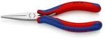 Knipex Elektronik-Greifzange Gesamt-L.145mm flachbreite Backen Form 5