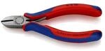 Knipex Seitenschneider L.125mm Form 1 Facette ja Kopf pol.Mehrkomp.-H&uuml;llen