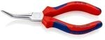 Knipex Nadelzange L.160mm 45Grad gew.verchr.Mehrkomp.-H&uuml;llen Knipex-Werk