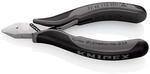 Knipex Elektronikseitenschneider L.115mm Form 4 Facette nein spiegelpol.