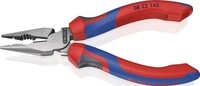 Knipex Spitzkombizange L.145mm pol.Comfort-Griff schwarz atram. Knipex-Werk