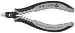 Knipex Pr&auml;zisions-Elektronik-Seitenschneider L.120mm Form 0 Facette ja,sehr