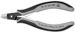 Knipex Pr&auml;zisions-Elektronik-Seitenschneider L.125mm Facette ja,sehr kl.pol.