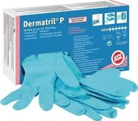 Honeywell Einw.-Handsch.Dermatril P 743 Gr.8 blau Nitril 50 St./Box 074308082C