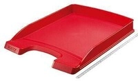 Leitz Briefablage Flach Plus 52370025 DIN A4 stapelbar PS rt 127221830