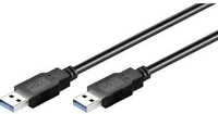 Goobay USB Kabel 93929 USB 3.0 3m A/A-Stecker schwarz 785009300