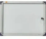 Nobo Schaukasten 1901798 51x37x2,2cm 2xDIN A4 Aluminium ws 154024800