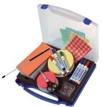 Franken Moderationskoffer Mini UMKM 34,5x6x31cm 1.100Teile bl/tr Franken Plastik