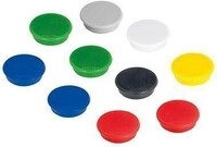Franken Magnet HMS36 99 rund 38mm sortiert 10 St./Pack. Franken Plastik