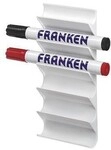 Franken Tafelschreiberhalter Z1986 magnethaftend Kunststoff wei&szlig; 154212301