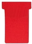 Franken T-Karte TK201 Gr&ouml;&szlig;e2 84x48mm rot 100 St./Pack. Franken Plastik