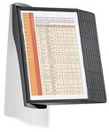 Durable Sichttafelwandhalter SHERPA STYLE WALL 10 585401 schwarz 150748700