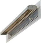 Franken Flipchartblockhalter FDKMAG 5,5x70cm magnetisch silber/grau 154225395