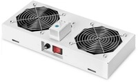 DIGITUS 19" Deckell&uuml;fter DN-19 FAN-2-WM-T