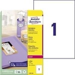 Avery Zweckform Etikett A4 Cl Hochglanz 40 St./Pack. 129062401