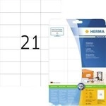 Herma Etikett PREMIUM 5054 70x42,3mm wei&szlig; 525 St./Pack. 129046100