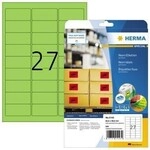 Herma Etikett 5143 63,5x29,6mm neongr&uuml;n 540 St./Pack. 129061268