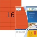 Herma Etikett 4257 105x37mm A4 rot 1.600 St./Pack. 129188630