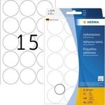 Herma Markierungspunkt 2270 32mm wei&szlig; 480 St./Pack. 129203701