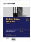 Soennecken Ordneretikett 66308 schmal/kurz sk wei&szlig; 700 St./Pack. 129204001