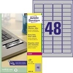 Avery Zweckform Etikett L6009-100 45,7x21,2mm Typenschild 4.800St. 129189200