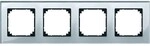 Merten Rahmen Glas 4f.diam/si 489460