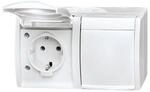 Busch-Jaeger Schuko-Steckdose 2f. 20/2 EW-54 2CKA002084A0711
