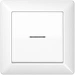 Jung Abdeckung Lichtleiter aws AS 590 KO5 WW AS590KO5WW