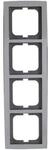 Busch-Jaeger Rahmen 4-fach 1724-80G 2CKA001754A4329