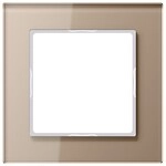 Jung Glasrahmen 1fach champ AC 581 GL CH AC581GLCH