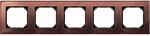 Merten Rahmen Glas 5f.mah/br 489515