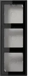 Jung AP-Kappe 3-fach sw LS 583 A SW LS583ASW