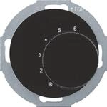 Berker Temperaturregler sw/gl&auml;nz 20262035