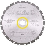 Metabo Kreiss&auml;geblatt power cut wood professional D254xB2,4xBohrung30mm 24Z. WZ