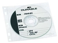 Durable CD/DVD H&uuml;lle COVER FILE 523919 PP transparent 10 St./Pack. 180012103