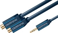 Clicktronic MP3 Y-Adapter 70492
