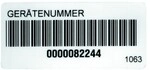 Beha-Amprobe Barcode-Aufkleber FTC00001063D(VE250) 2389952