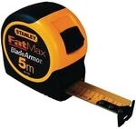 Stanley Taschenrollbandma&szlig; FatMax L.5m B.32mm mm/cm EG II Ku.Festst.SB 0-33-720